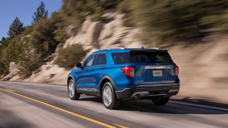 The 2020 Ford Explorer goes back to its roots with a rear-drive